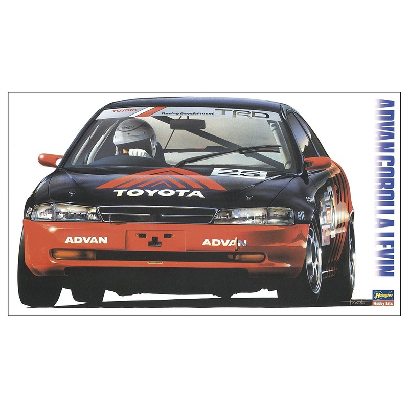 Hasegawa 20314 Advan Corolla Levin 1/24 Scale Kit