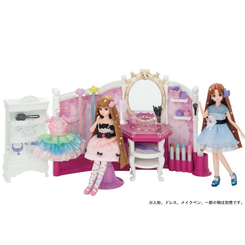 Takara Tomy Licca Doll Kira-Kami (Shiny Hair) Hair Salon (829560)
