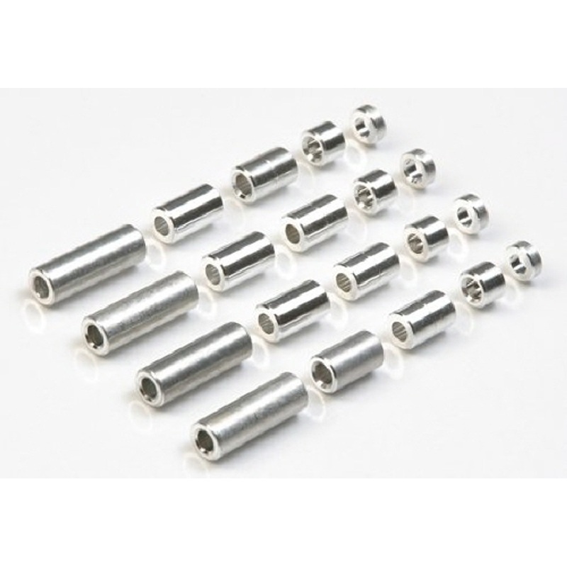 Tamiya 15473 Mini 4WD Aluminum Spacer Set (12/6.7/6/3/1.5mm)