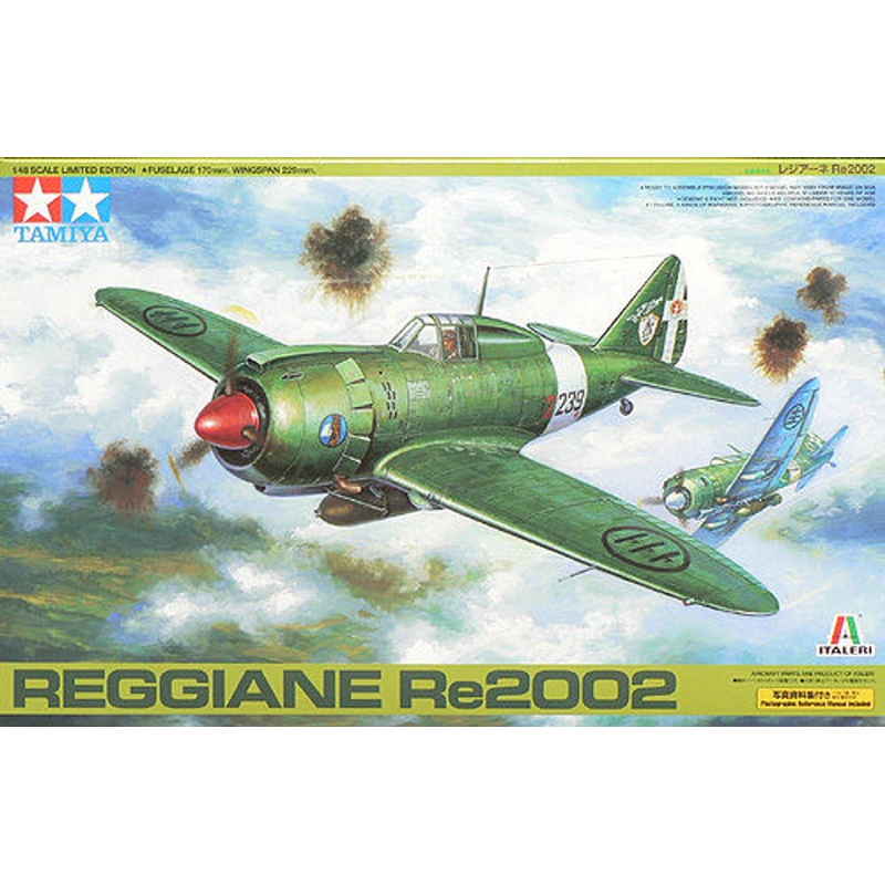 Tamiya 89787 Italian Air Force Reggiane Re.2002 1/48 Scale Kit