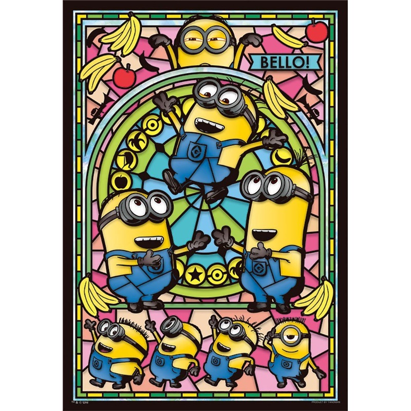 Yanoman Prism Art Jigsaw Puzzle 62-19 Despicable Me Minions BELLO! (216 Pieces)