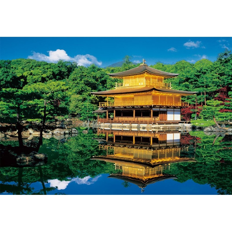 Beverly Jigsaw Puzzle 51-228 Japanese Scenery The Temple Of The Golden Pavilion Kinkakuji Kyoto (1000 Pieces)