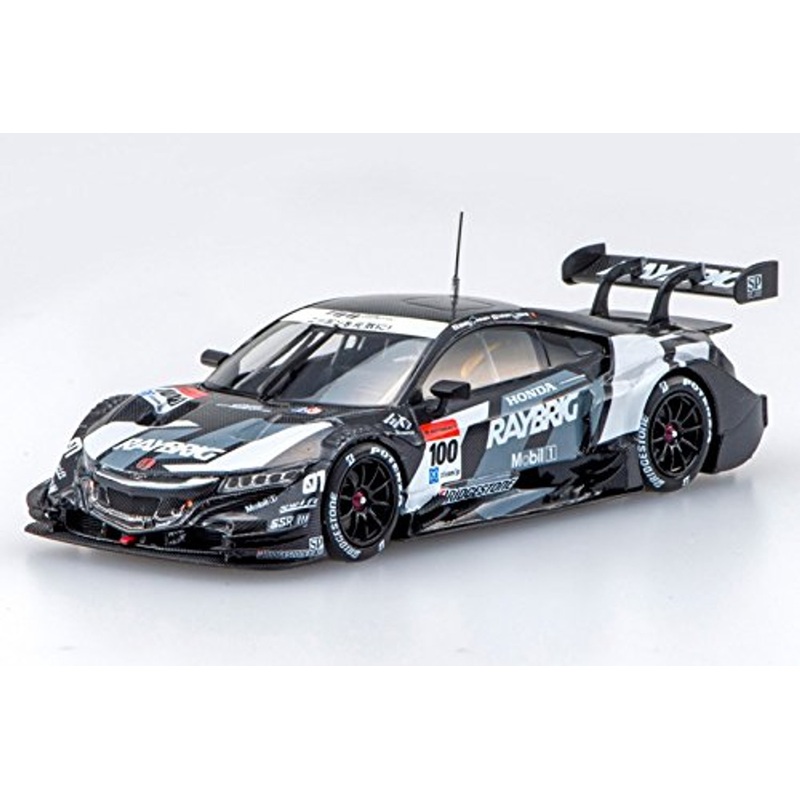 Ebbro 45282 RAYBRIG NSX CONCEPT-GT SUPER GT500 2015 Okayama Test No.100 1/43 Scale