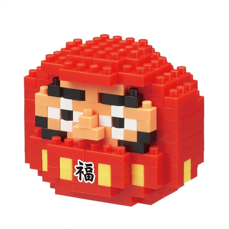 Kawada NBC-208 nanoblock Daruma (Red)