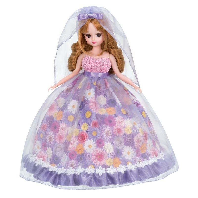 Takara Tomy Licca Dress LW-15 Flower Shower Wedding (971580) <doll not included>