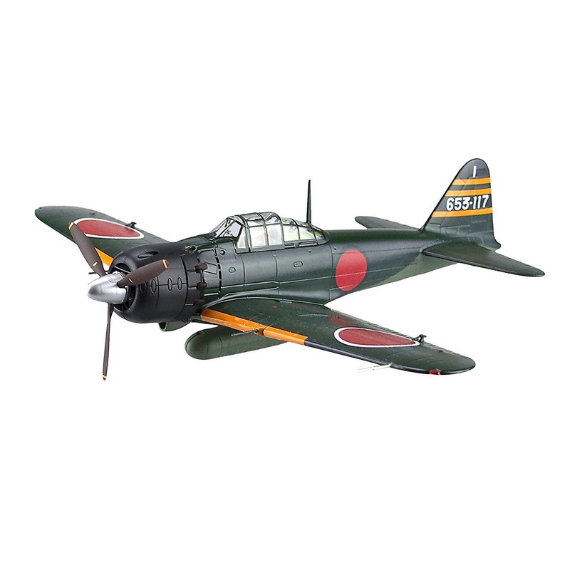 Aoshima 83864 Diecast Model 03 A6M5 Type Zero Model52 No. 653 1/48 Scale