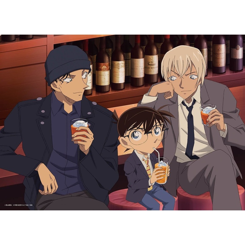 Epoch Jigsaw Puzzle 06-081s Case Closed Detective Conan Triple face (500 Pieces)