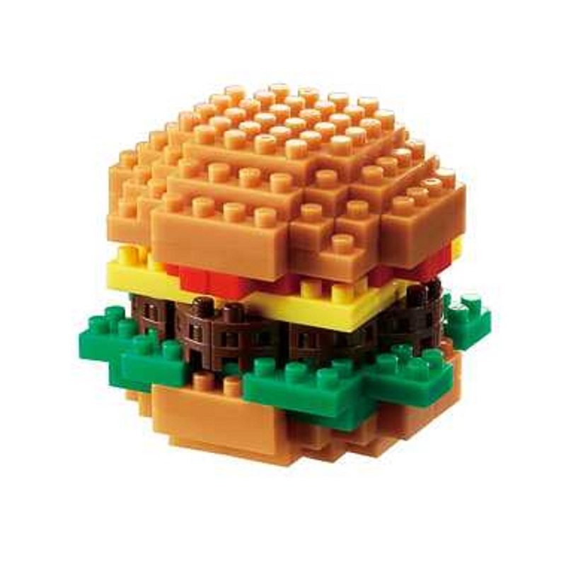 Kawada NBC-217 nanoblock Hamburger