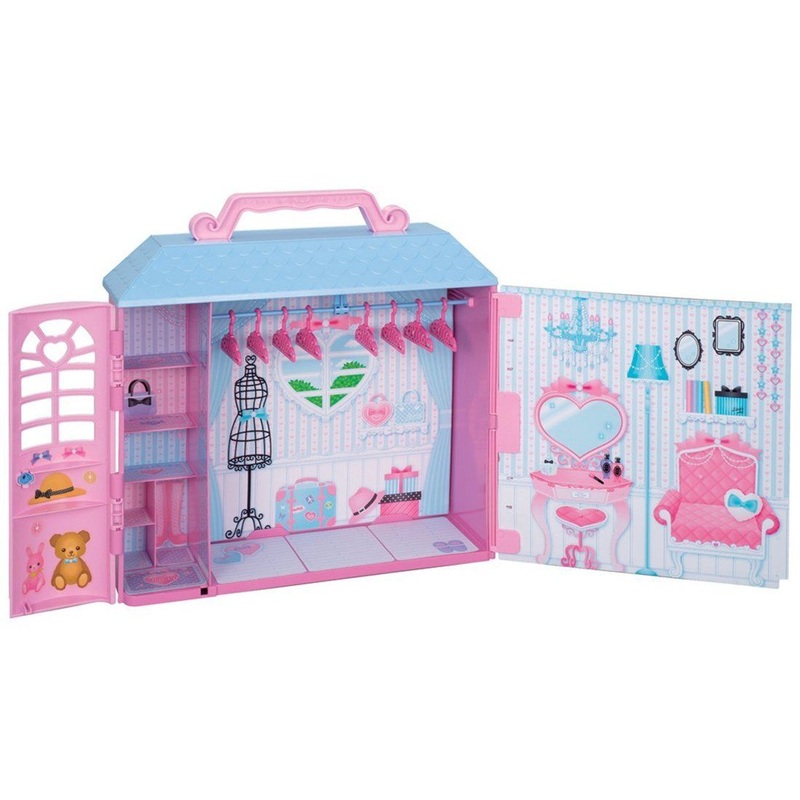 Takara Tomy Licca Doll Liccan Chan Dress Room  doll not included  (801801)