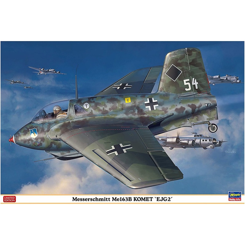 Hasegawa 08248 Messerschmitt Me163B Komet EJG2 1/32 Scale Kit