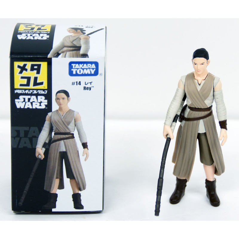 Takara Tomy Disney Star Wars Metakore Metal Figure #14 Rey 841852