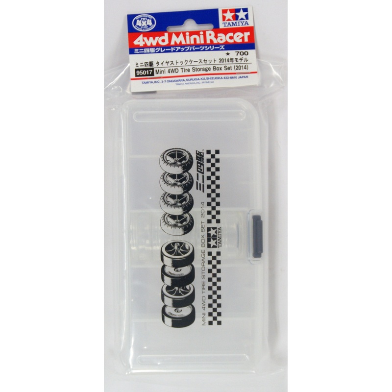 Tamiya 95017 Mini 4WD Tire Storage Box Set (2014)