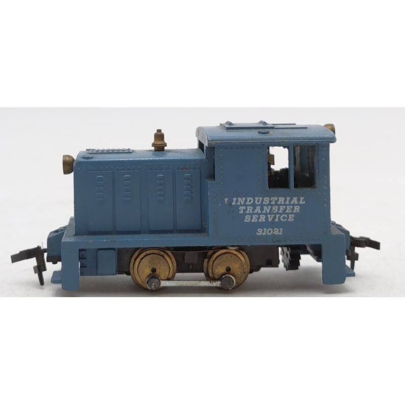 American Flyer 31021 HO Blue Industrial Switcher VG