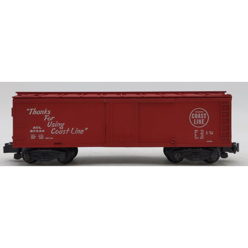 American Flyer 37224 S Scale Atlantic Coast Lines Boxcar #37224 EX