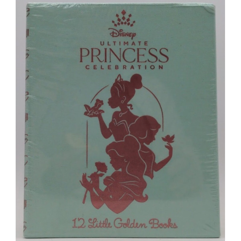 Disney 0076 Ultimate Princess Celebration 12 Little Golden Books (Set of 12)