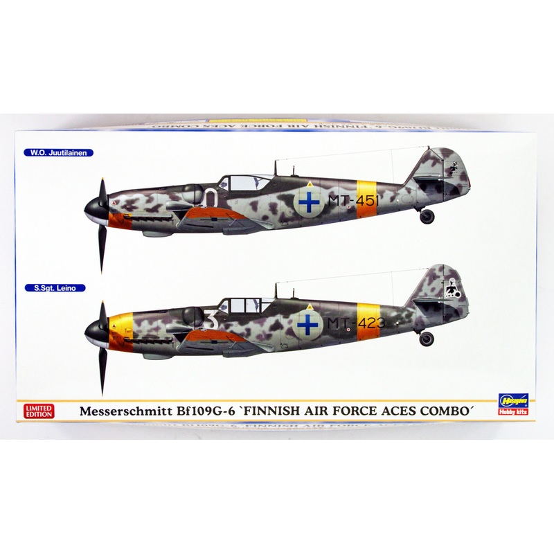 Hasegawa 02259 Messerschmitt Bf109G-6 ‘Finnish Air Force Aces Combo’ 1/72 scale kit