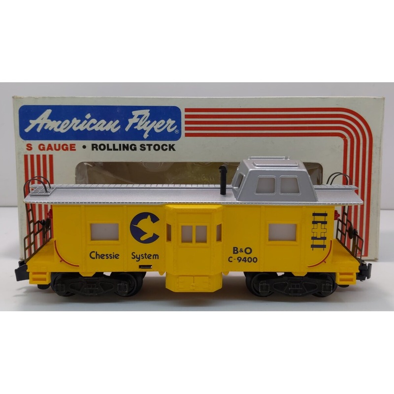 American Flyer 4-9400 S Gauge Chessie System Caboose #9400 NIB
