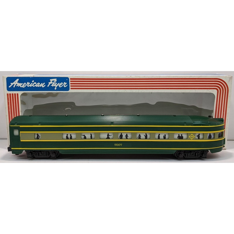 American Flyer 4-9507 S Gauge Erie Observation Car LN/Box