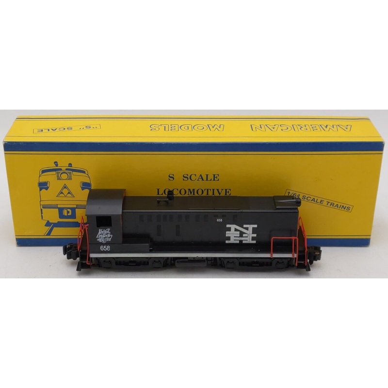American Models S1201 S Scale New Haven High-Gearing Diesel Switcher EX/Box