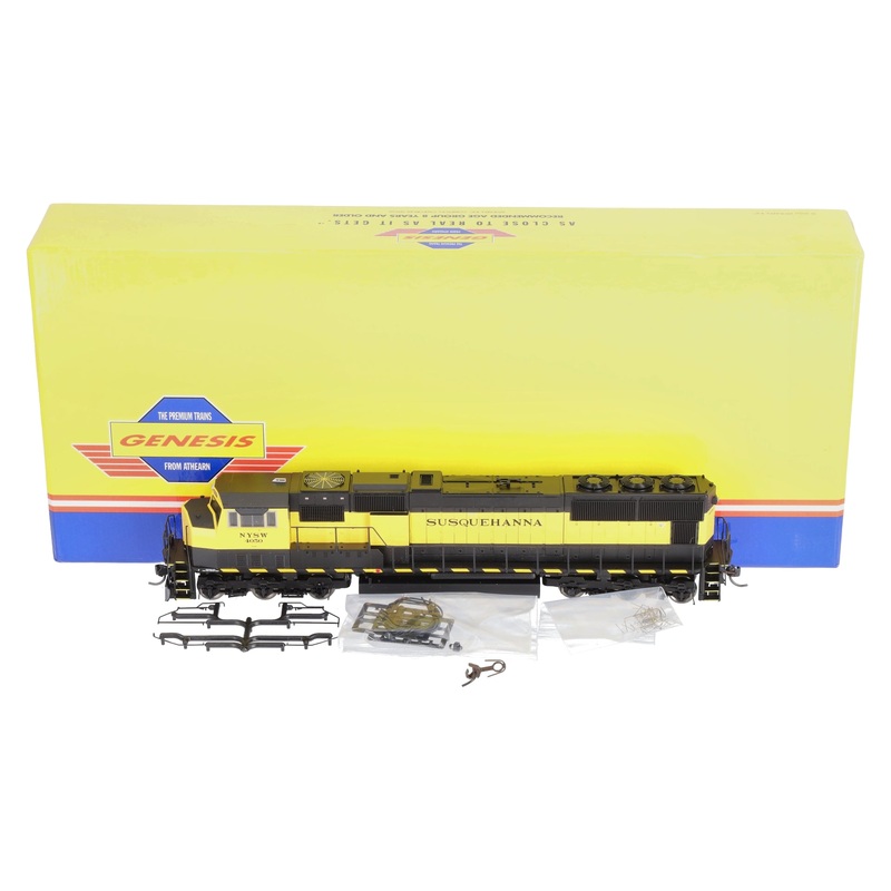 Athearn 0G6128 HO Scale Susquehanna SD70M Powered Diesel Locomotive #4050 LN/Box