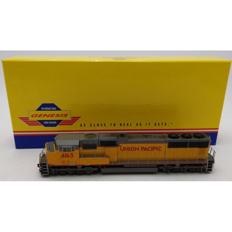 Athearn 0G6153 HO Scale Union Pacific SD70M Diesel Locomotive #4165 (Weathered) EX/Box