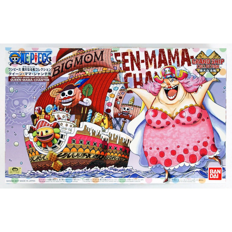 Bandai One Piece Grand Ship Collection Queen Mama Chanter Non-Scale Plastic Model Kit