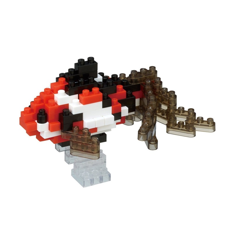Kawada NBC-224 nanoblock Wakin Japanese Goldfish Black