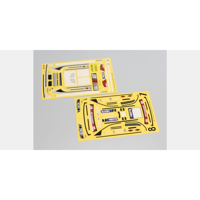 Kyosho 39291-1 Decal(MITSUBISHI LANCER Evo VII WRC)