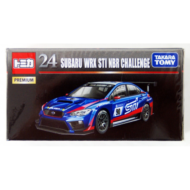 Takara Tomy Tomica Premium 24 SUBARU WRX STI NBR CHALLENGE (4904810887164)