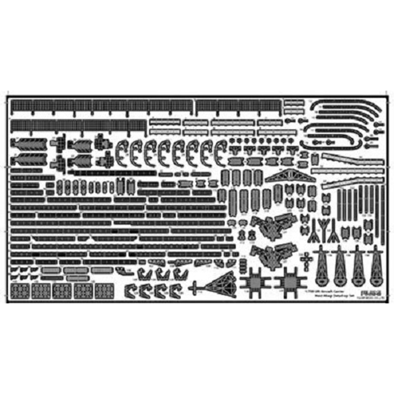 Fujimi Gup117 Photo Etched Parts for FUNE NEXT 004 Aircraft Carrier Akagi 1/700