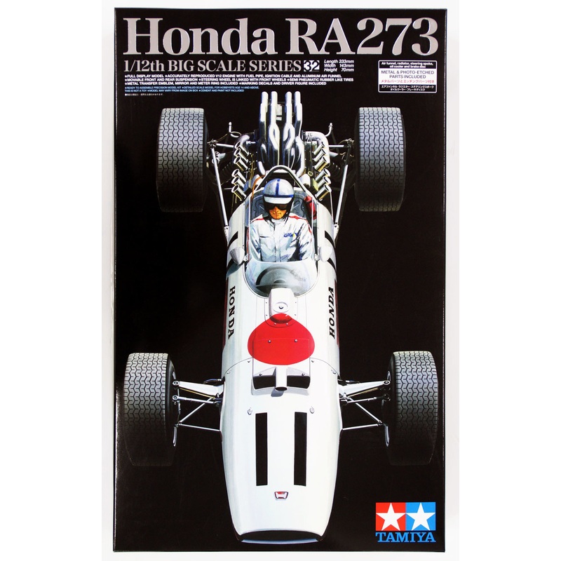 Tamiya 12032 Honda RA273 w/Photo-Etched Parts 1/12 Scale Kit