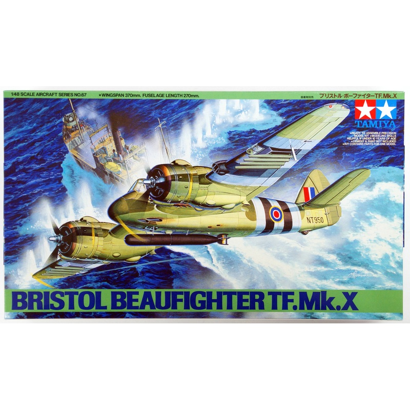 Tamiya 61067 Bristol Beaufighter TF.Mk.X 1/48 Scale Kit