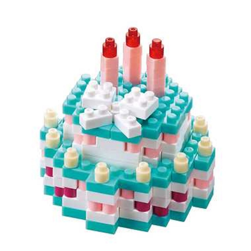 Kawada NBC-219 nanoblock Birthday Cake