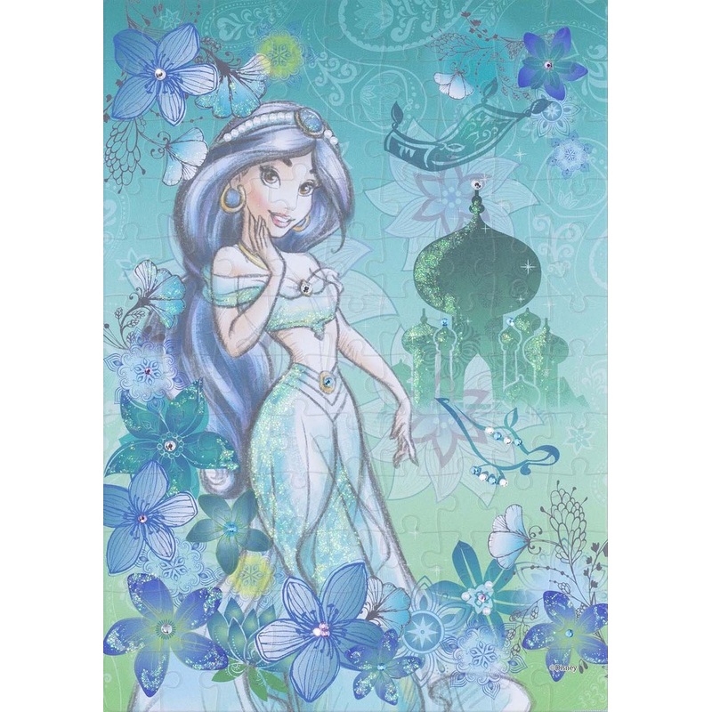 Epoch Jigsaw Puzzle Decoration 72-004 Disney Aladdin Jasmine (108 Pieces)