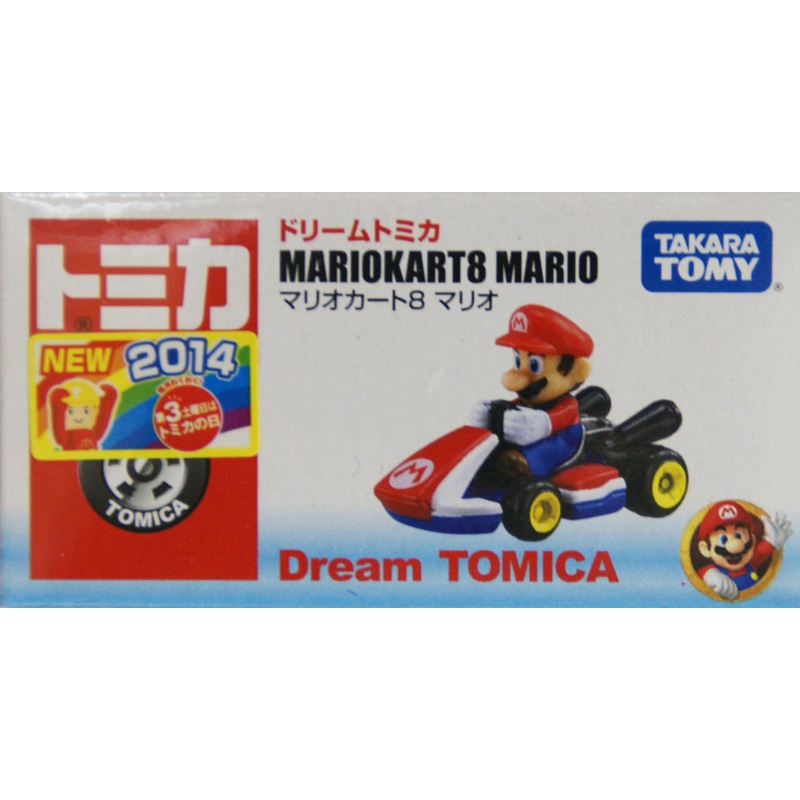 Takara Tomy Dream Tomica 164 Mario Kart 8 Mario 808589