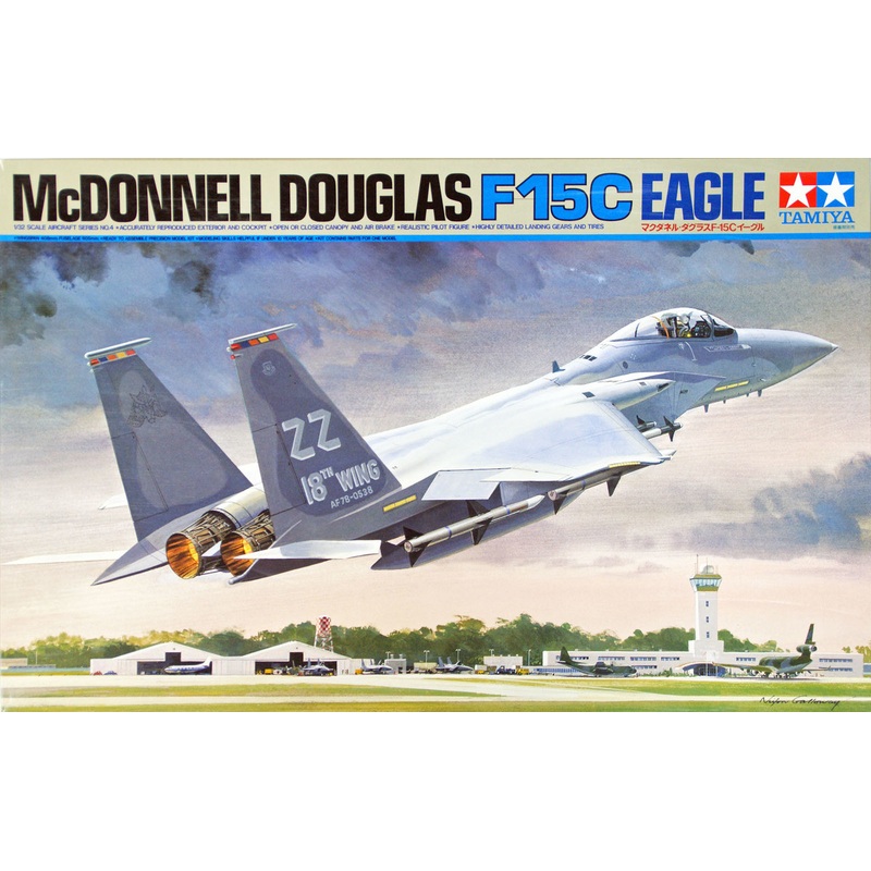 Tamiya 60304 McDonnell Douglas F-15C Eagle 1/32 Scale Kit