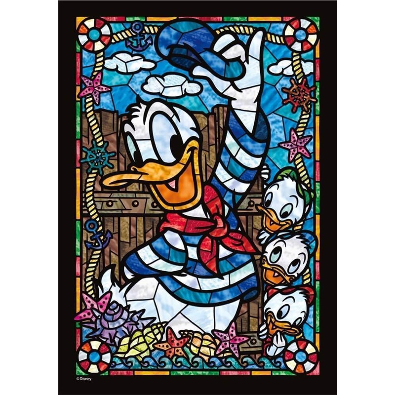 Tenyo Japan Jigsaw Puzzle DSG-266-954 Disney Donald Duck (266 Pieces)