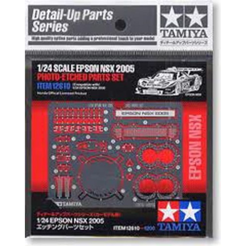 Tamiya 12610 EPSON NSX2005 Photo-Etched Parts Set 1/24 Scale