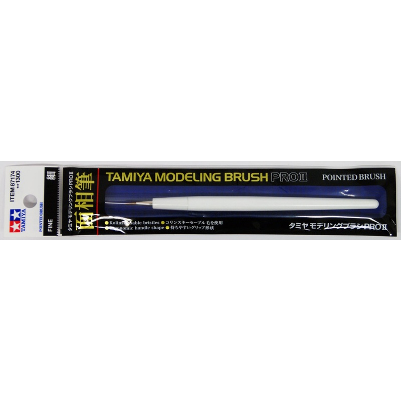 Tamiya 87174 Modeling Pointed Brush PRO II Fine