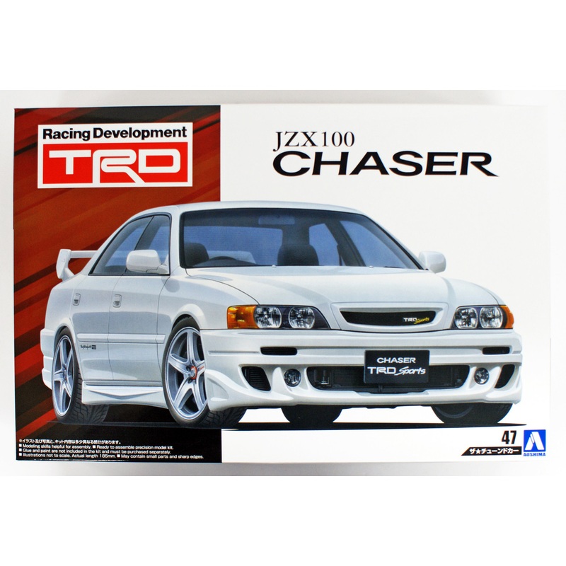 Aoshima 55250 Toyota TRD JZX100 Chaser 1998 1/24 scale kit