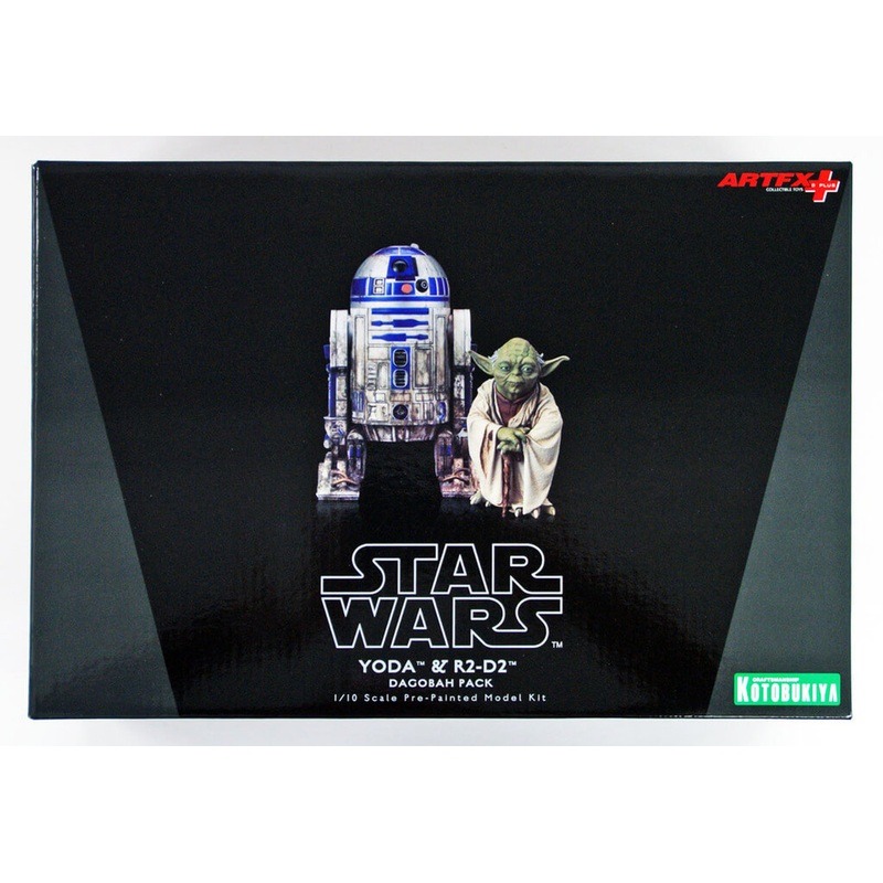 Kotobukiya SW95 ARTFX + STAR WARS Yoda & R2-D2 Dagobah Pack 1/10 Scale