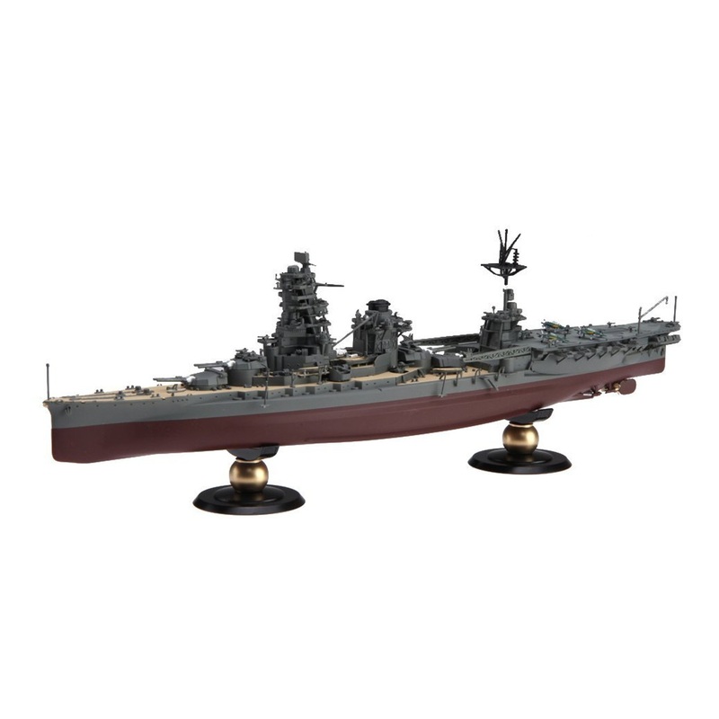 Fujimi FHSP-26 IJN Battleship HYUGA Full Hull model 1/700 & 1/72 Zuiun Set