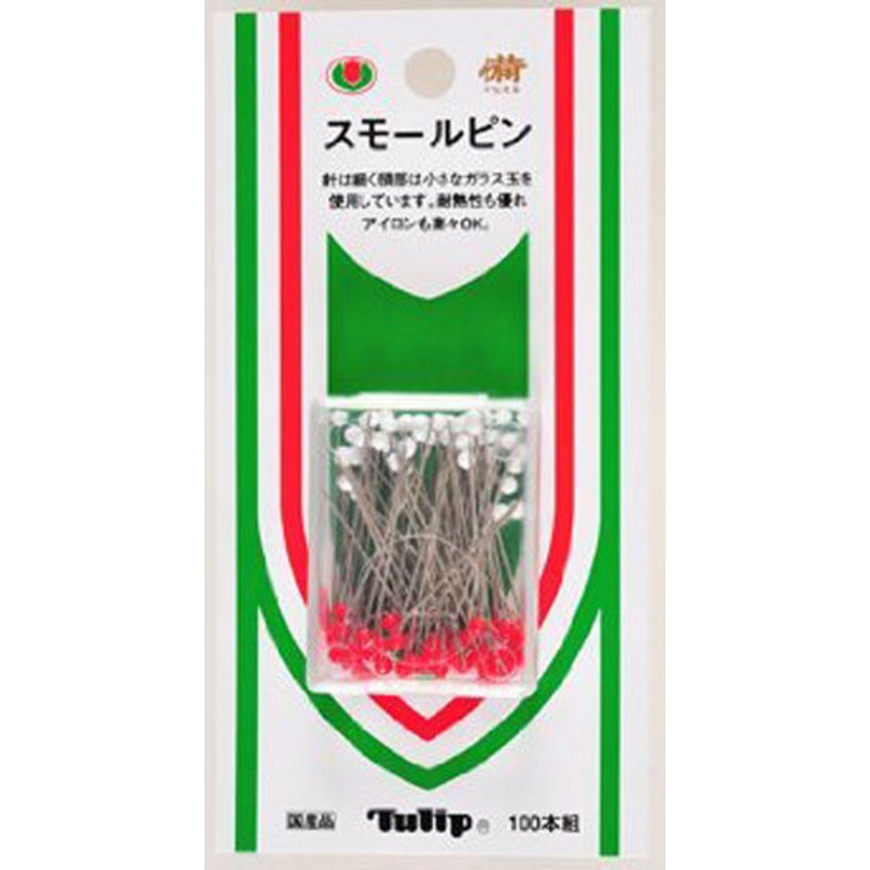 Tulip SO-015 Small Glass Head Pins (100 pcs / 0.50 x 35.0mm)