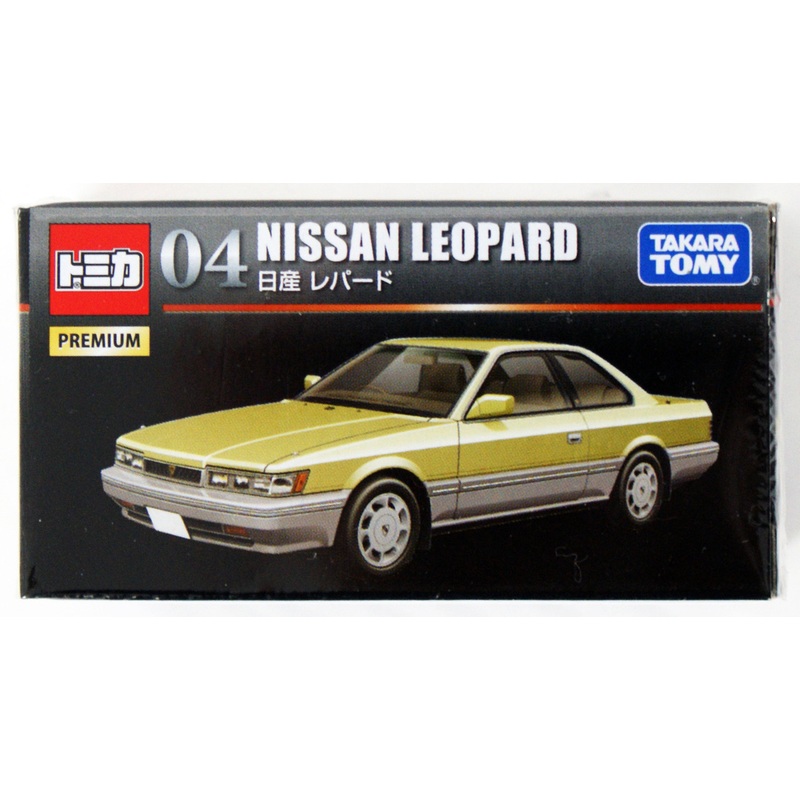 Takara Tomy Tomica Premium 04 Nissan LEOPARD (4904810887126)