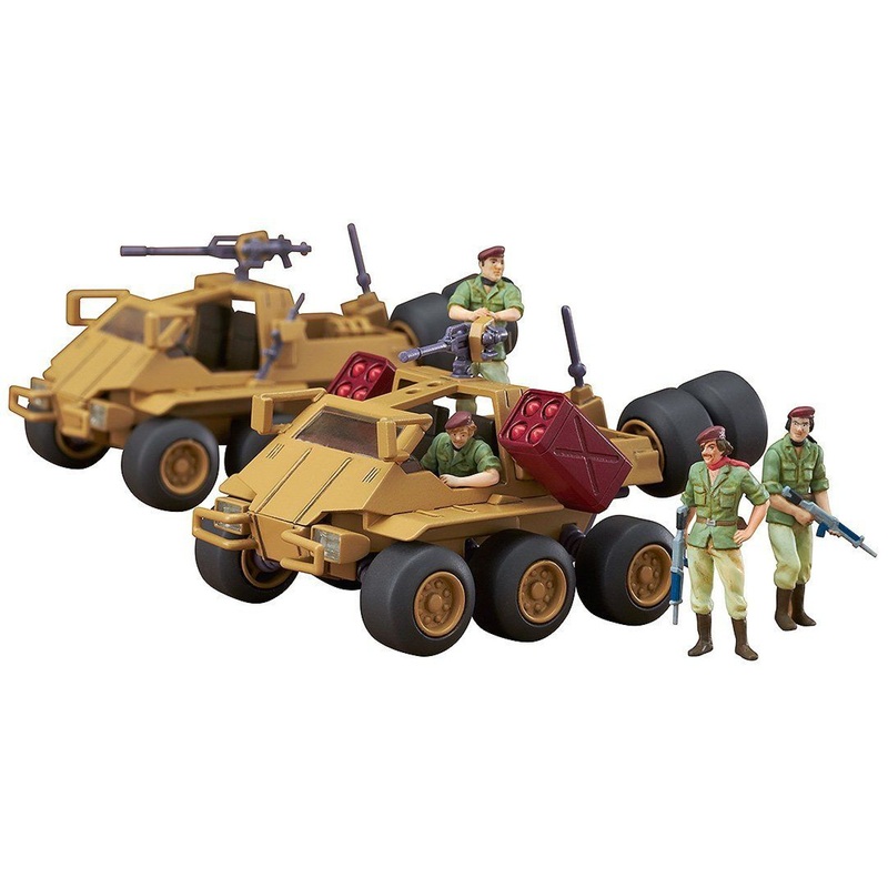 Max Factory 1/72 Combat Armors MAX06 Bromley JRS Native Dancer Commander Type & Missile Pod Type Plastic Model