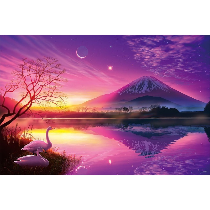 Yanoman Jigsaw Puzzle 10-1302 KAGAYA Mt.Fuji at Dawn (1000 Pieces)