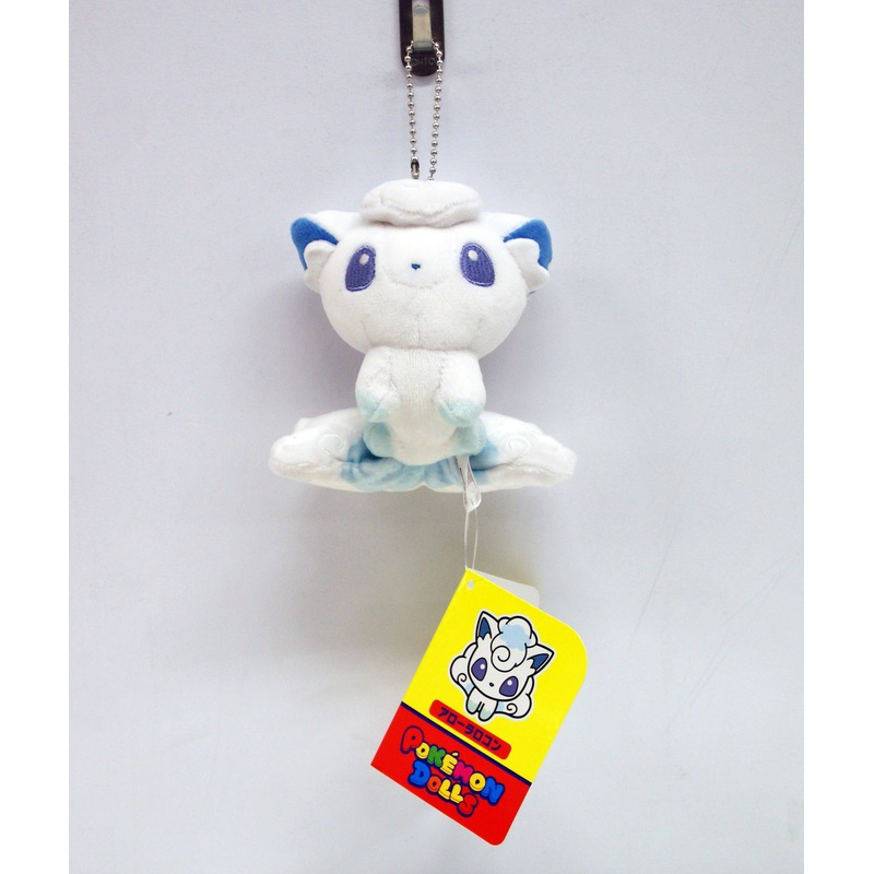 Pokemon Center Original Mocchiri Mascot Pokemon Dolls Alola Vulpix (Rokon)