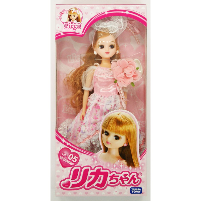 Takara Tomy Licca Doll Floral Wedding Licca Chan (833093)