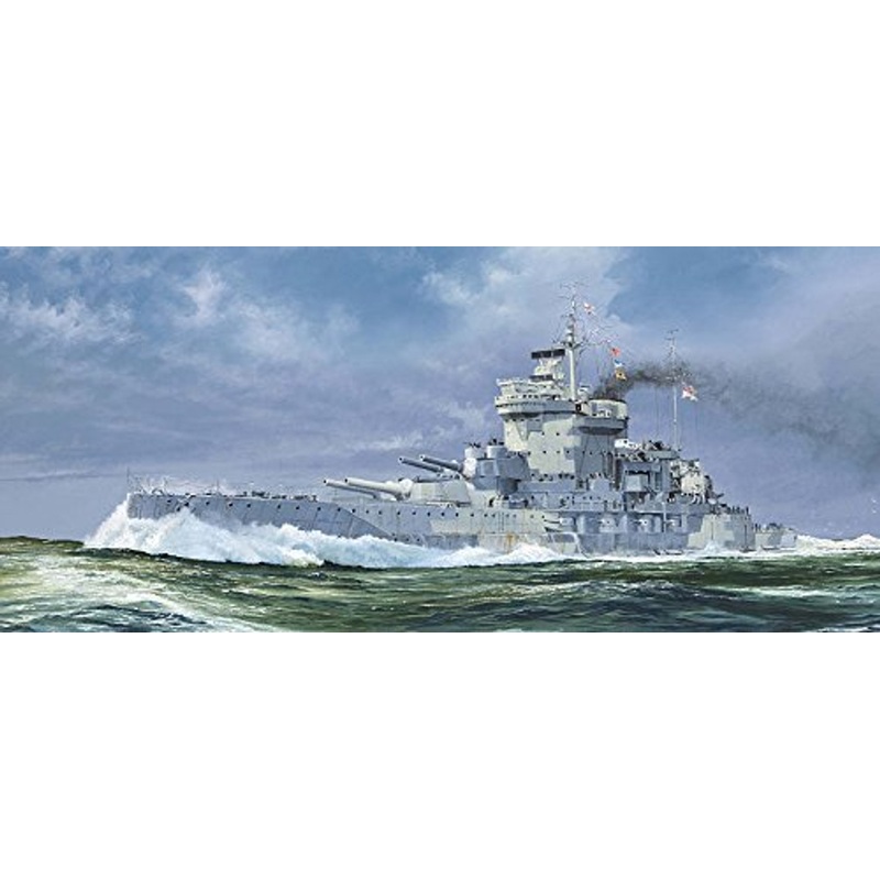 Pit-Road Skywave W-152 HMS BattleShip Warspite 1942 1/700 Scale Kit
