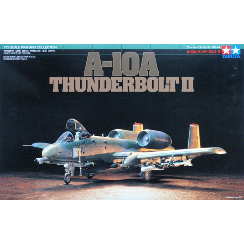 Tamiya 60744 A-10A Thunderbolt II  1/72 Scale Kit